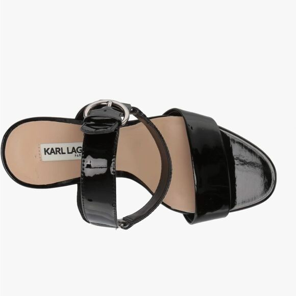 BRAND NEW KARL LAGERFELD PARIS WOMEN'S CIEONE HEELED SANDAL - Picture 11 of 16